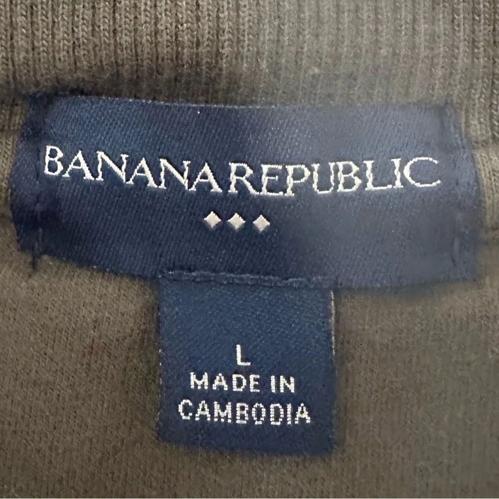 Banana Republic Zip Up Sweatshirt